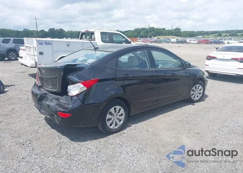 2016 Hyundai Accent Se z USA, uszkodzony, nr VIN KMHCT4AE3GU164749